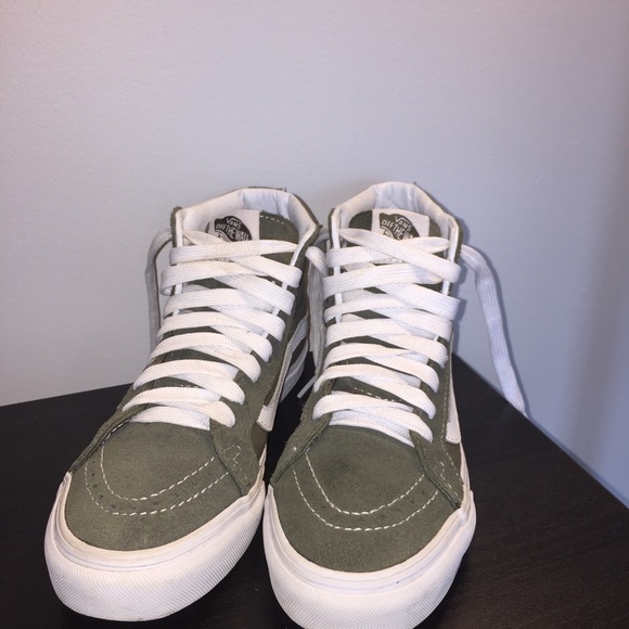 vans sk8 hi olive suede vans sk8 hi olive suede